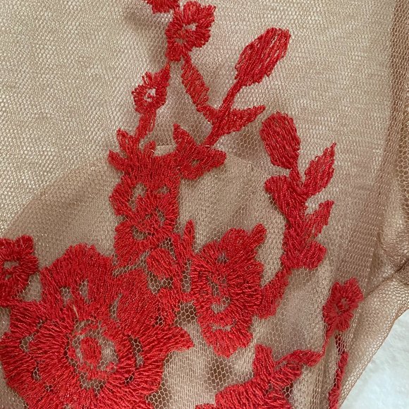 REVOLVE For Love and Lemons sheer embroidered dress - Picture 10 of 12